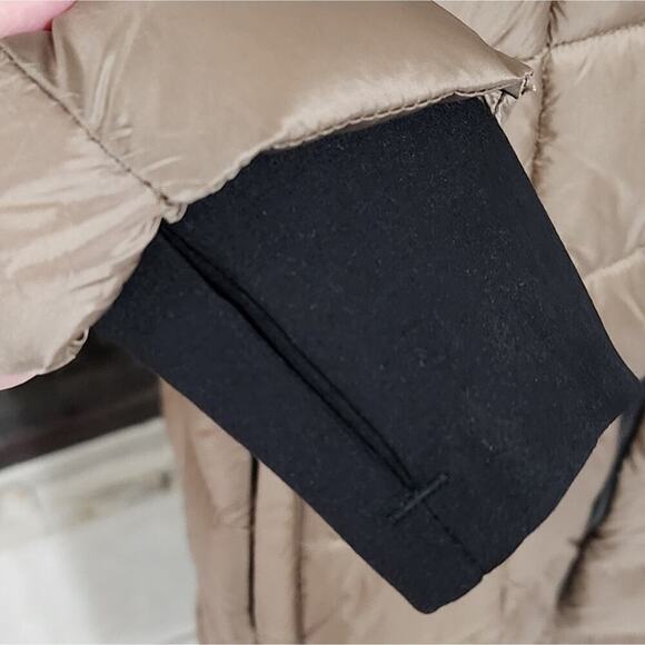 Michael Kors Truffle Champagne packable long puffer coat plus size 2X new!!!‎ - Picture 12 of 14